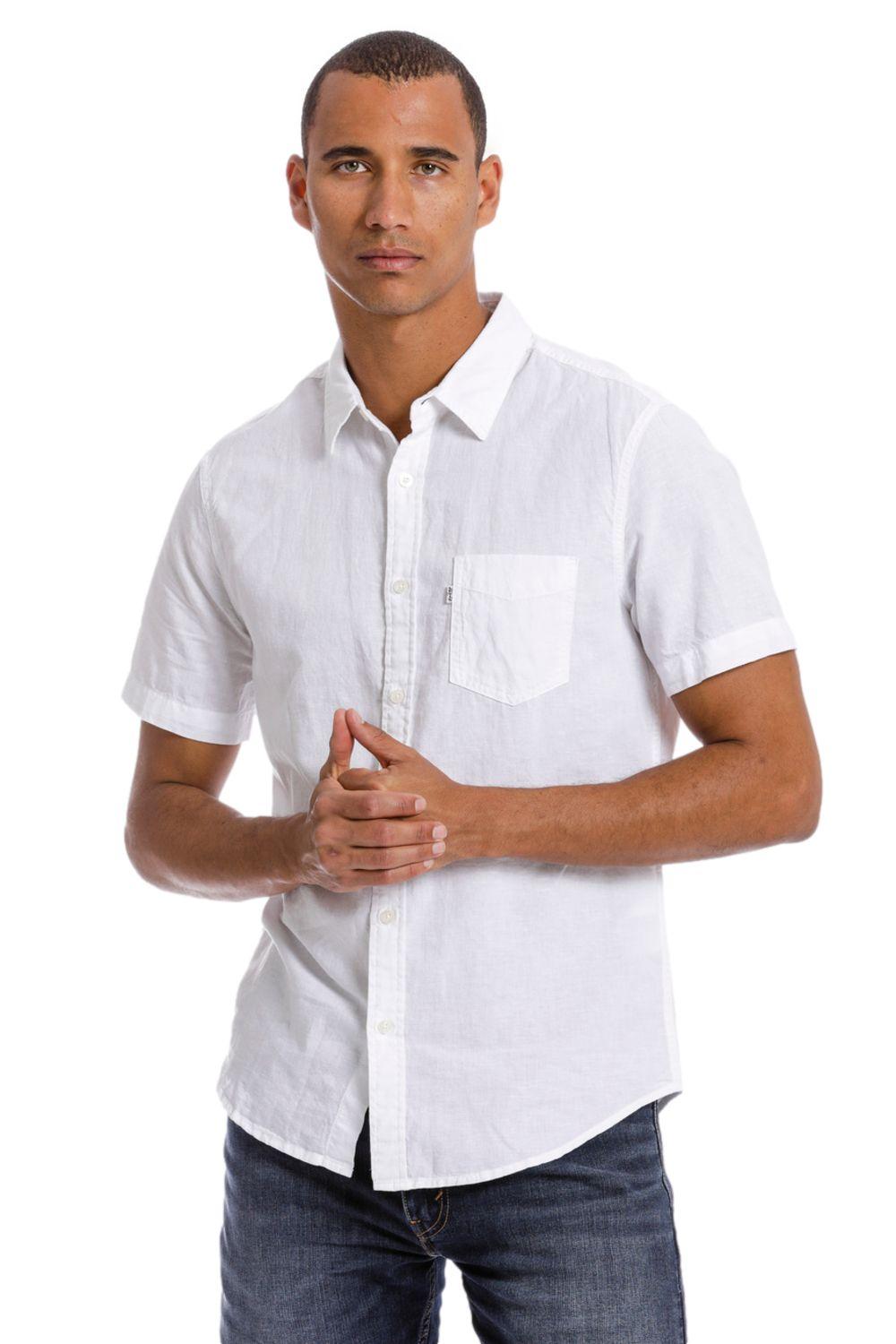 Camisa Hombre SS Classic Standrd Blanco Levis 86627-0000-0