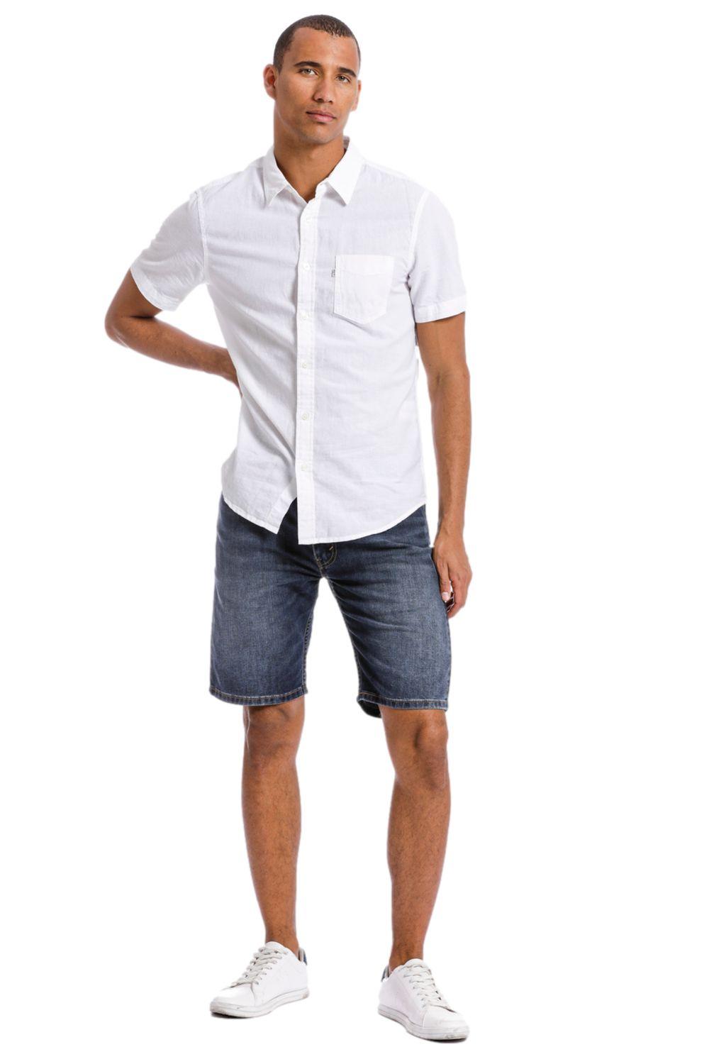 Camisa Hombre SS Classic Standrd Blanco Levis 86627-0000-4