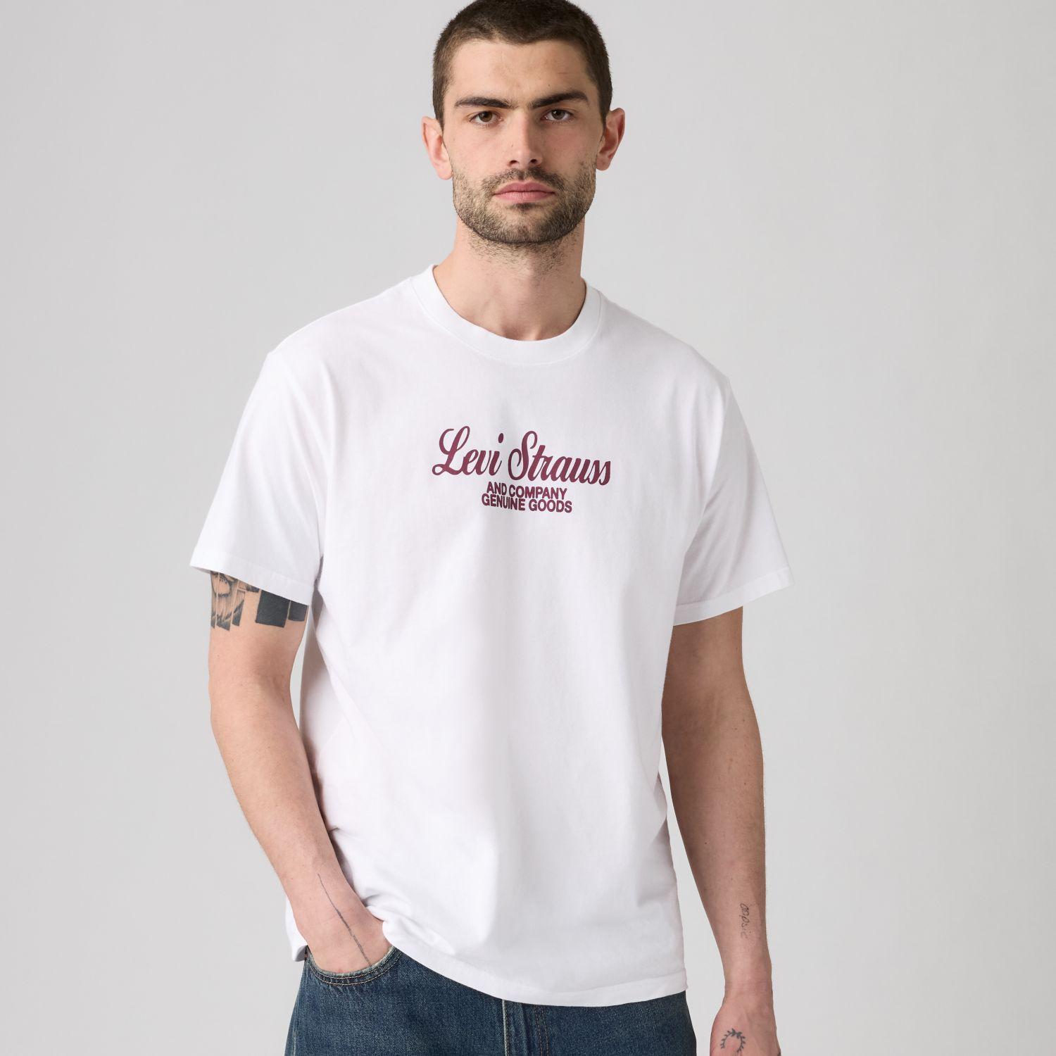 Polera Hombre Relaxed Fit Tee Blanco Levis 16143-2672-2