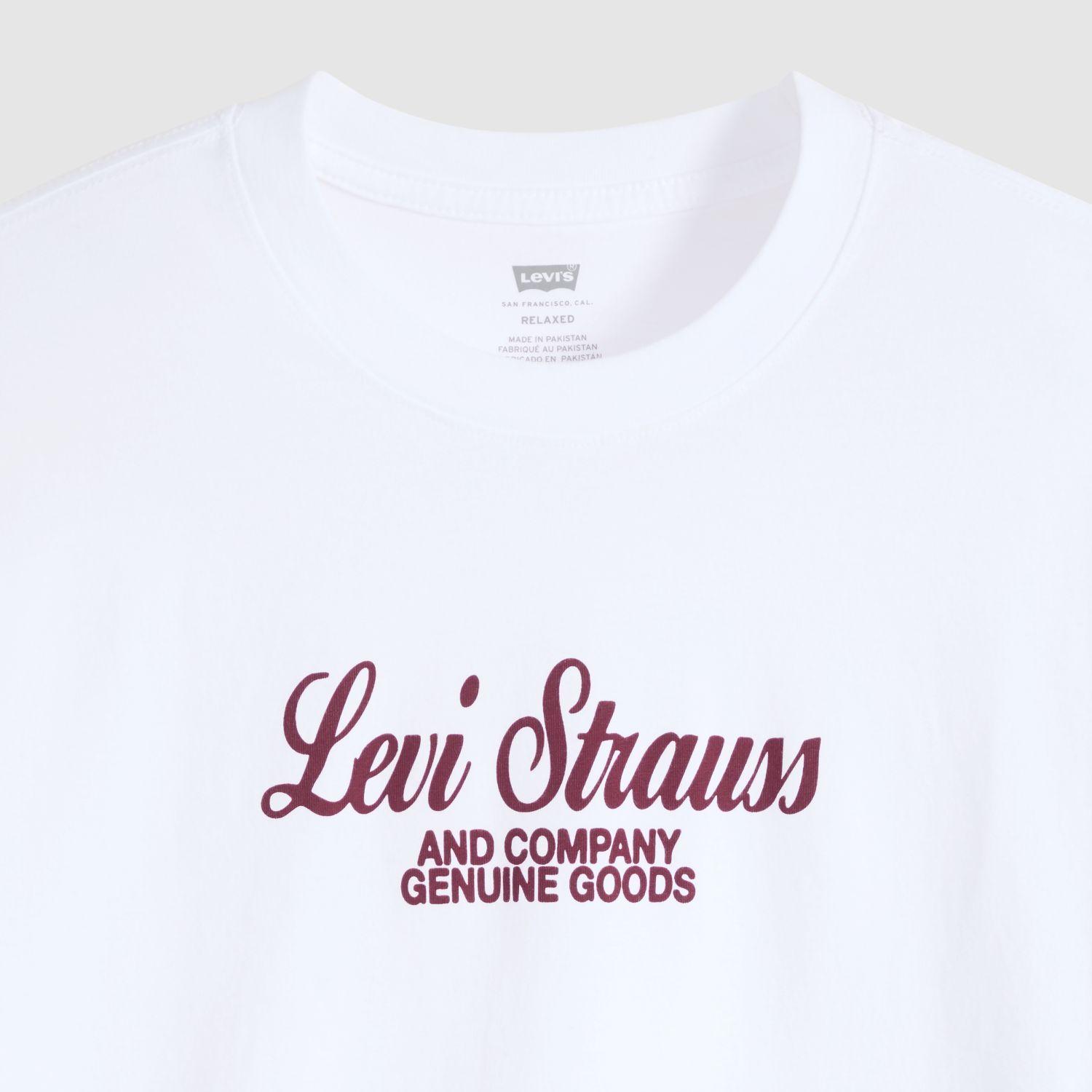 Polera Hombre Relaxed Fit Tee Blanco Levis 16143-2672-4