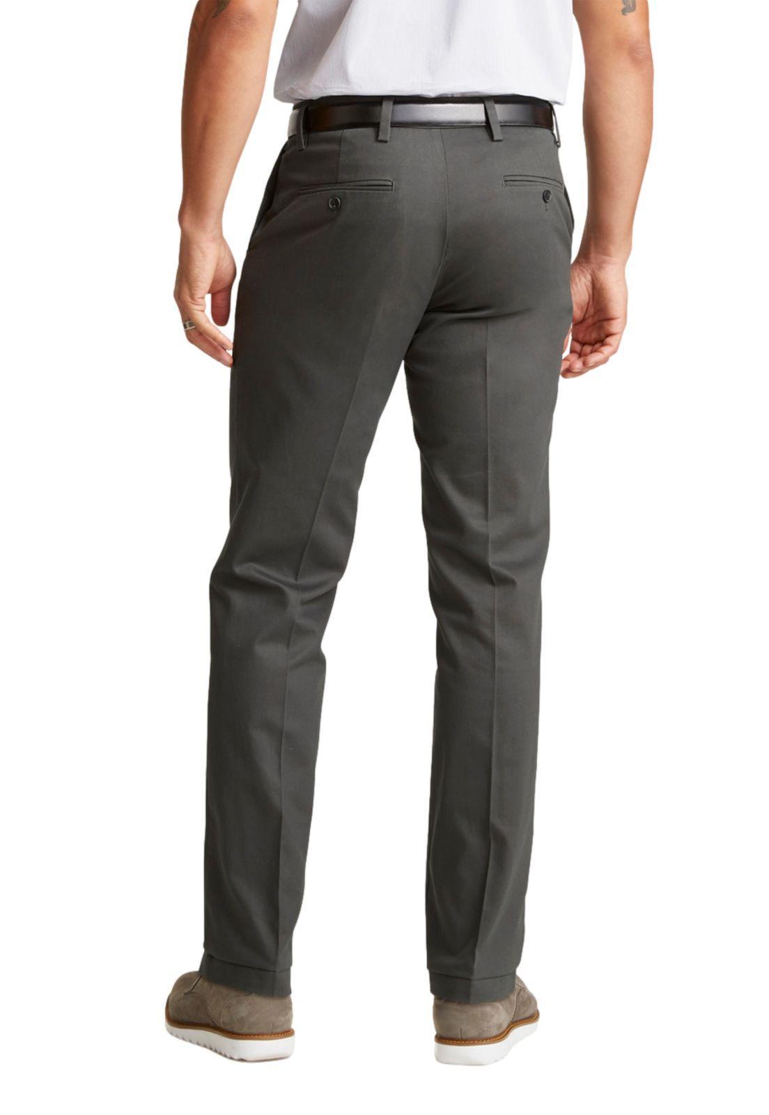 Pantalón Hombre Signature Khaki Straight Fit Gris 59409-0003-2
