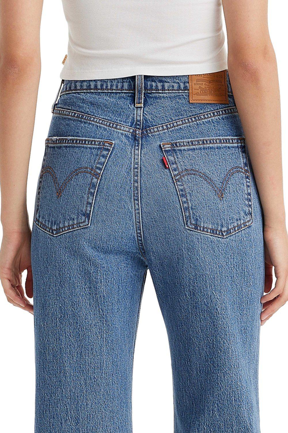Jeans Mujer Ribcage Bells Azul Levis A7503-0009-3