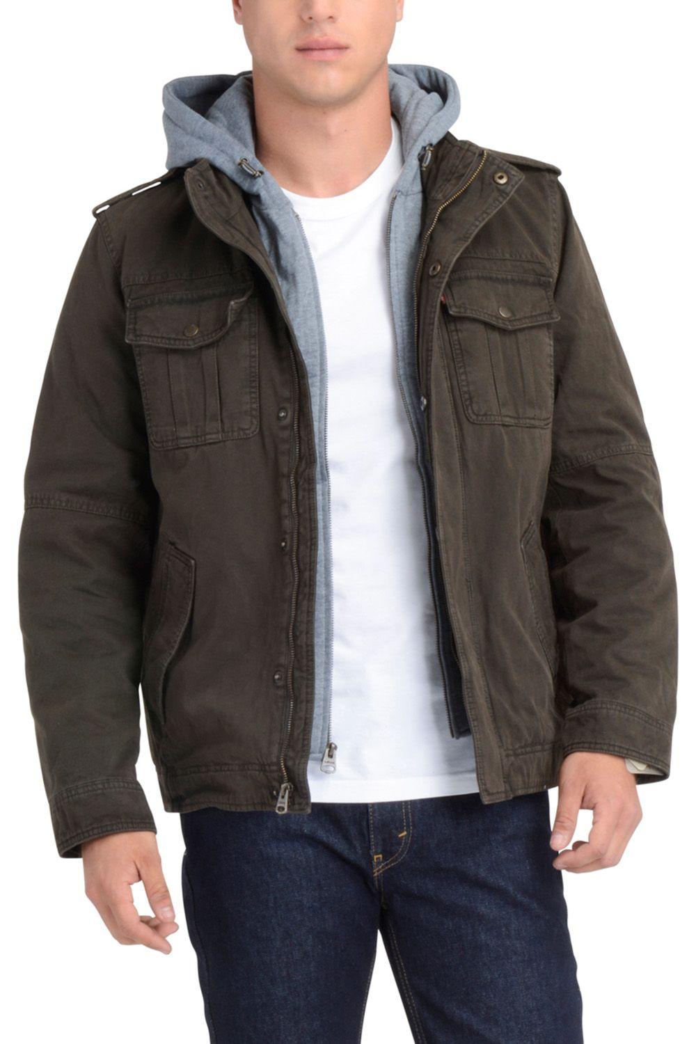 Chaqueta Hombre Regular Fit GIII Café Levis 59491-0327-0