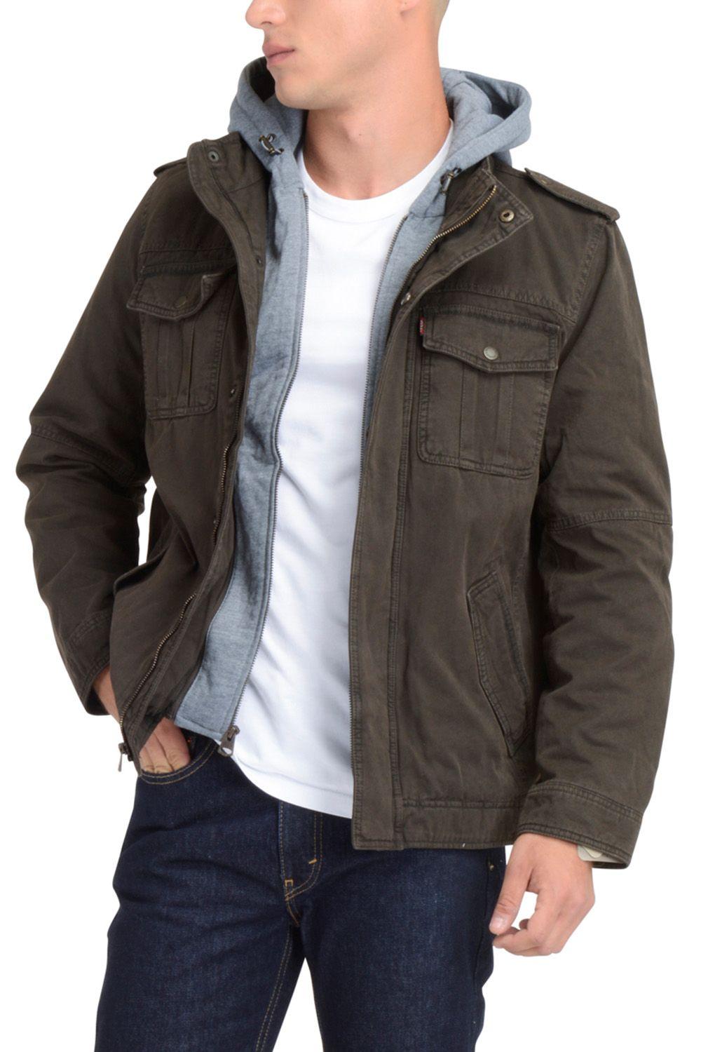 Chaqueta Hombre Regular Fit GIII Café Levis 59491-0327-3