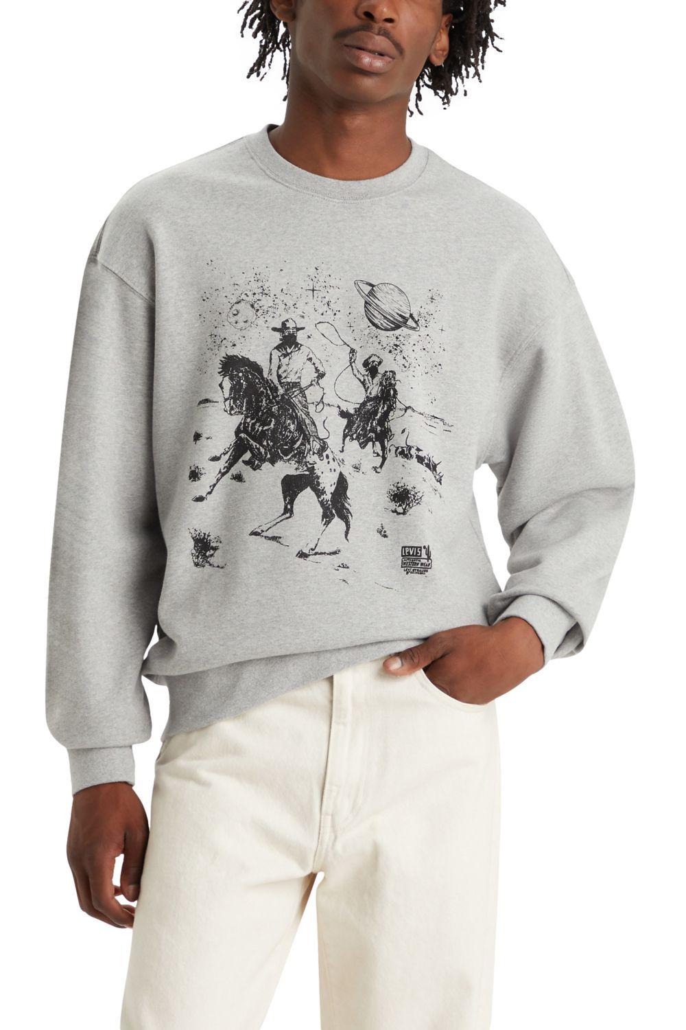 Polerón Hombre Relaxed Fit Relaxed Gris Levis 38712-0262-0