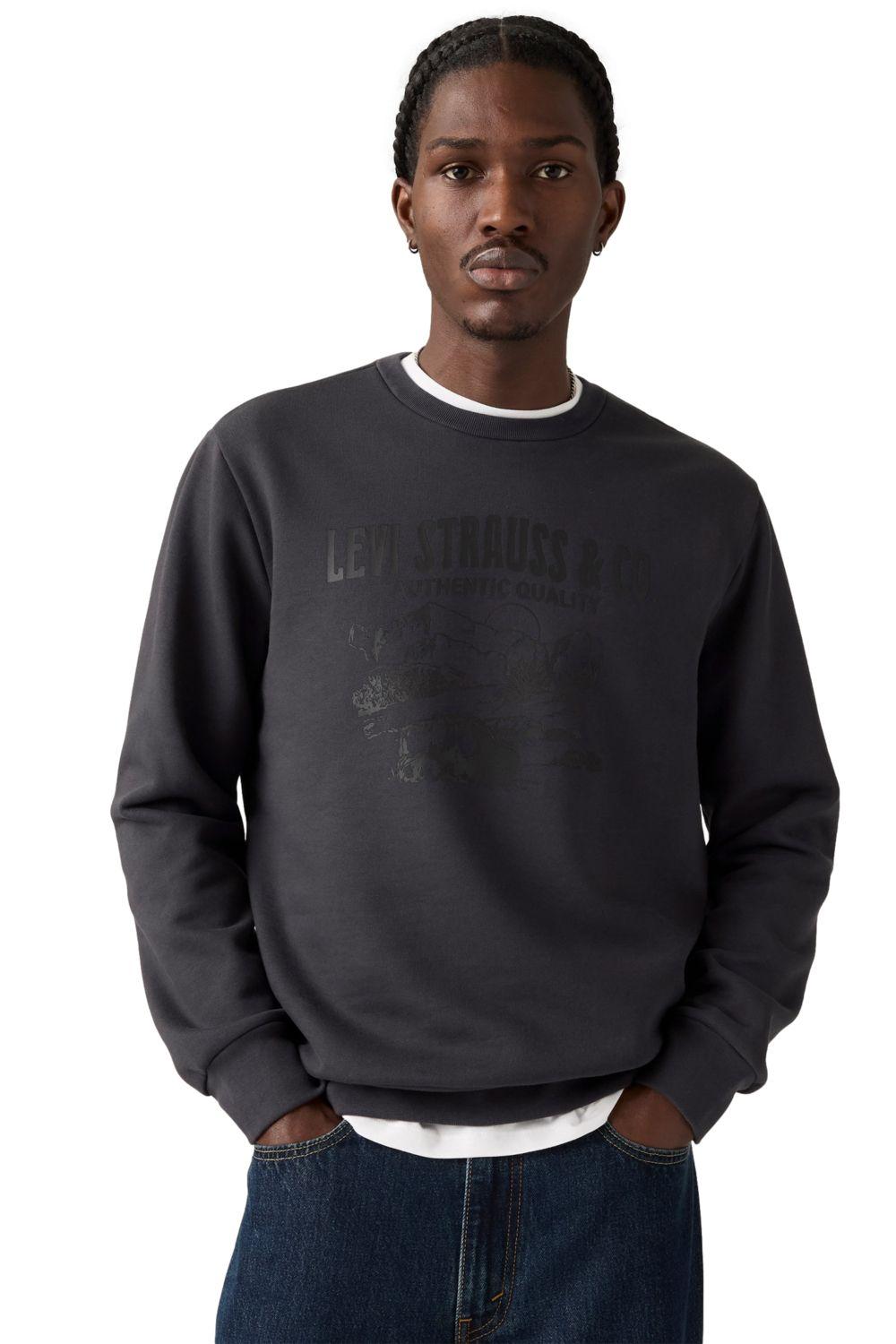 Polerón Hombre Standard Graphic Crew Gris Levis 38423-0155-2