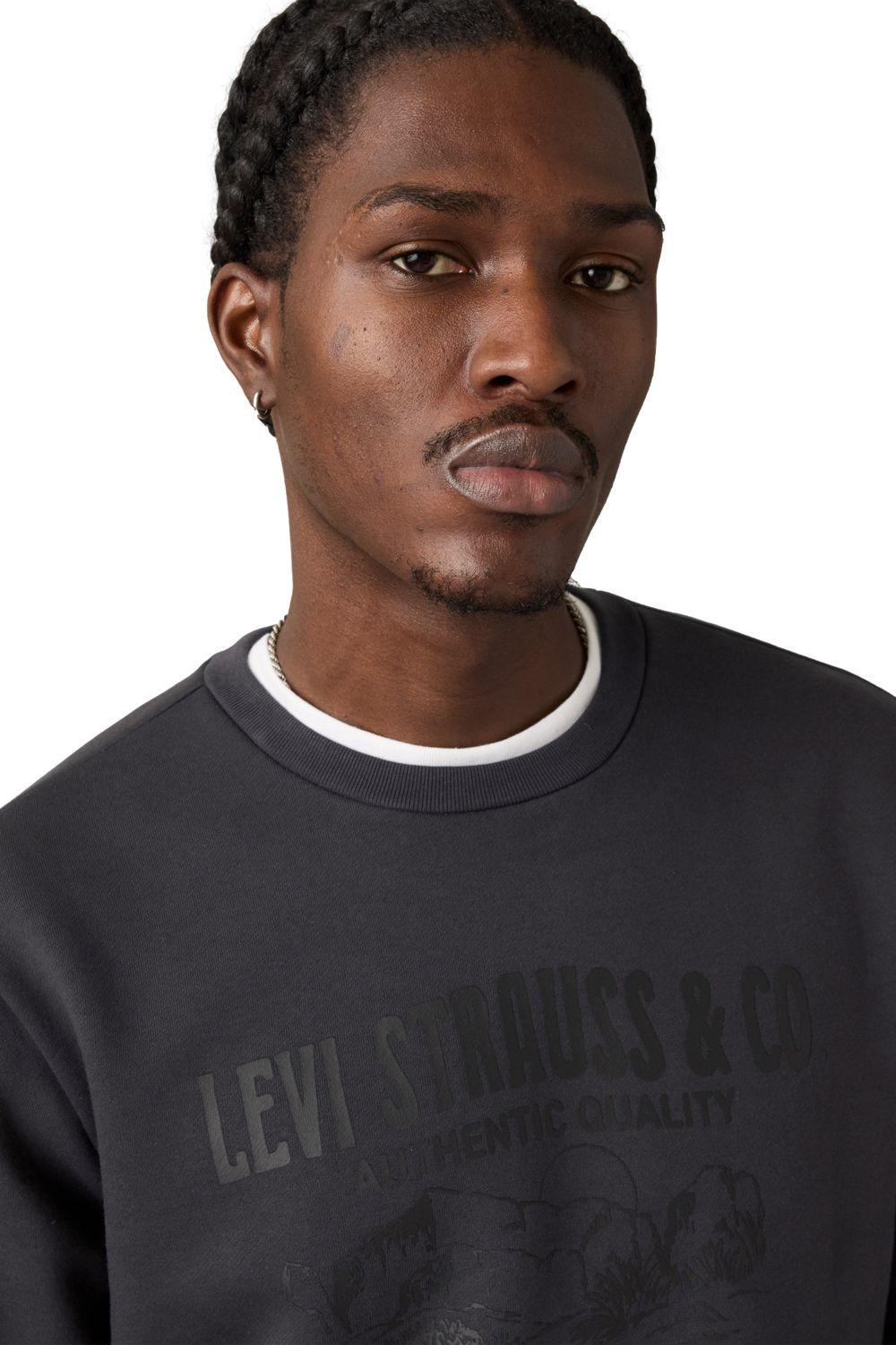 Polerón Hombre Standard Graphic Crew Gris Levis 38423-0155-3