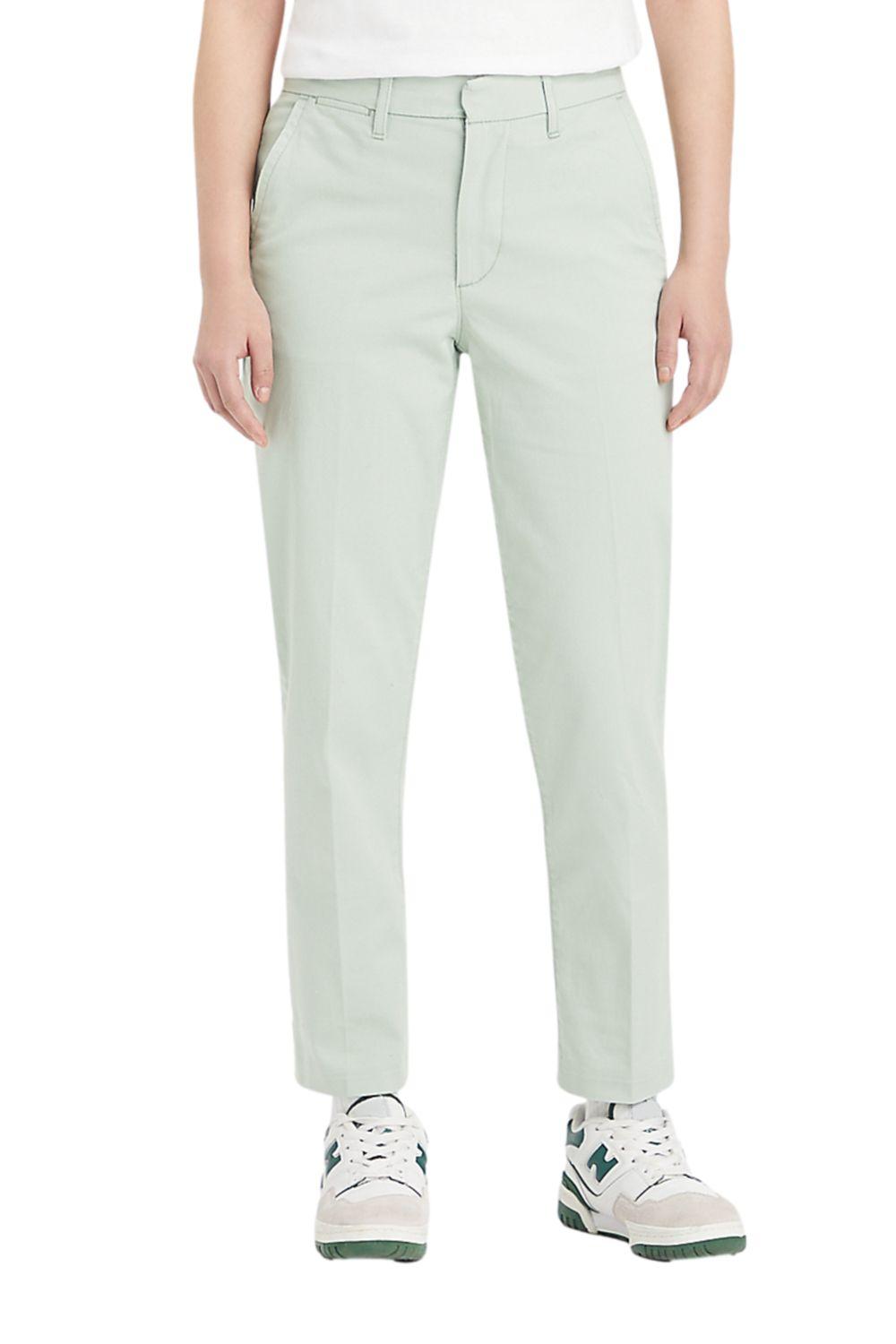 Pantalón Mujer Essential Chino Verde Levis A4673-0009-0