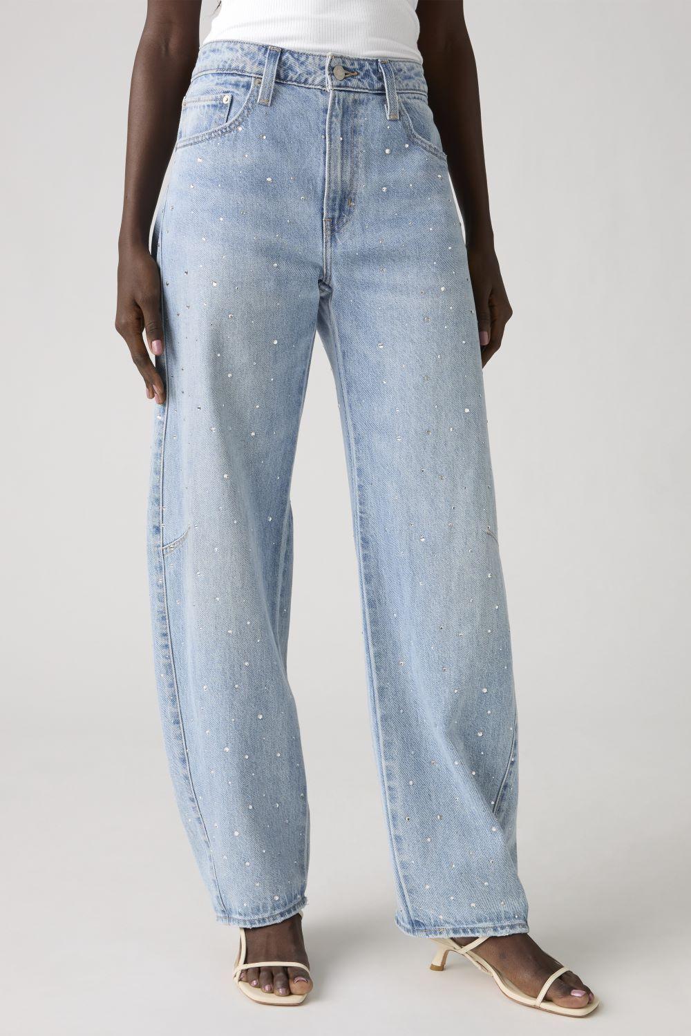 Jeans Mujer Baggy Dad Barrel Celeste Levis 0039A-0007-0