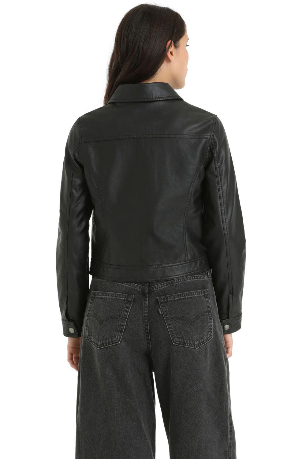 Chaqueta Mujer Pu Negro Levis 59544-0316-2