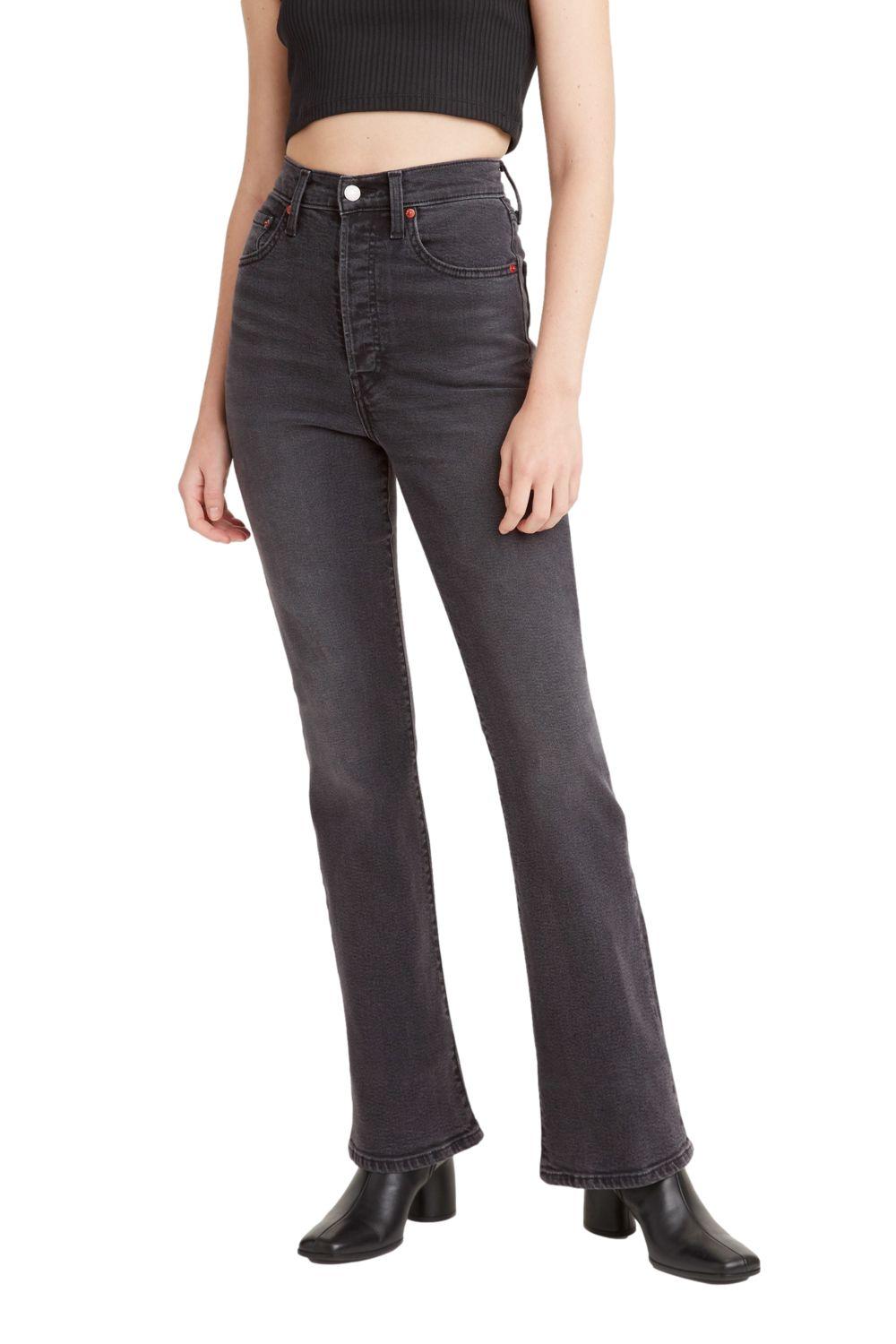 Jeans Mujer Ribcage Boot Negro Levis 36934-0015-0