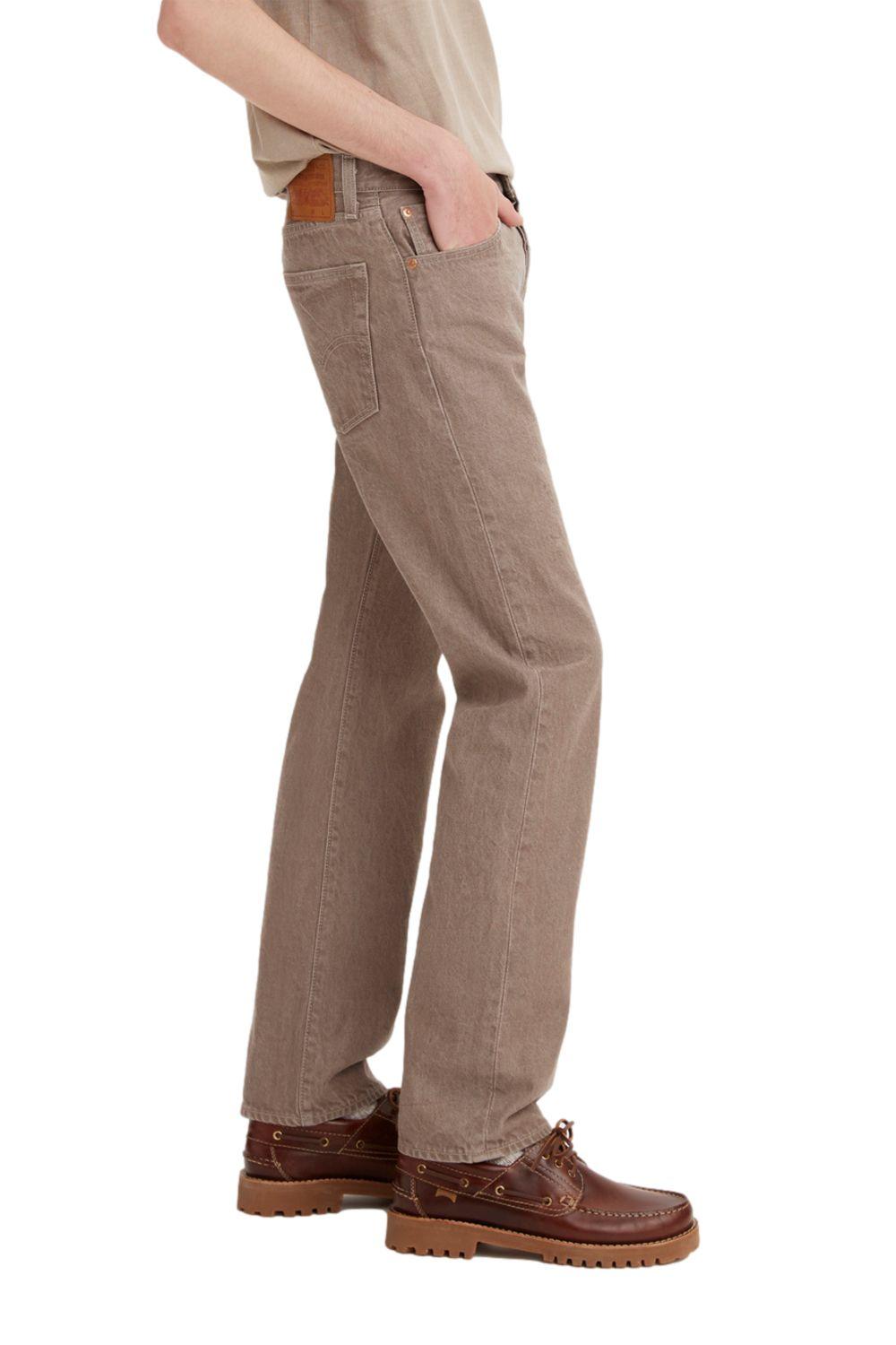 Jeans Hombre 501 Original Fit Café Levis 00501-3350-1