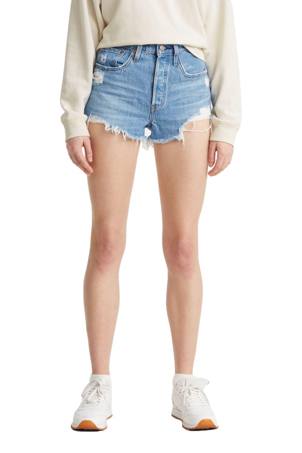 Shorts Mujer 501 Original Azul Claro Levis 56327-0193-0