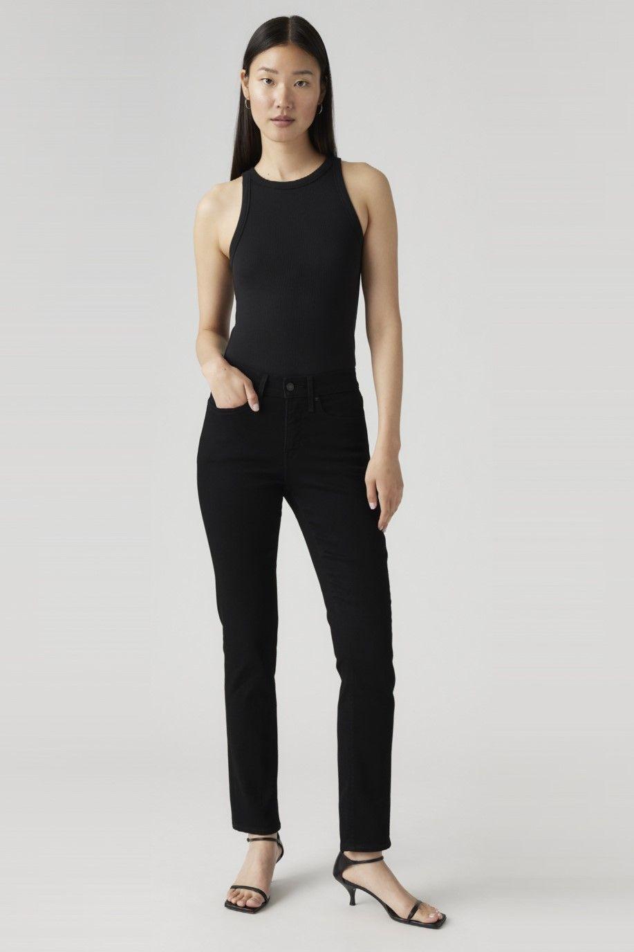 Jeans Mujer 312 Shaping Slim Negro Levis 19627-0237-3
