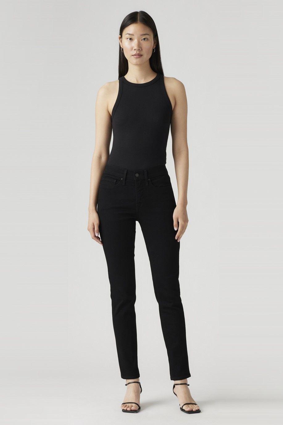 Jeans Mujer 312 Shaping Slim Negro Levis 19627-0237-0