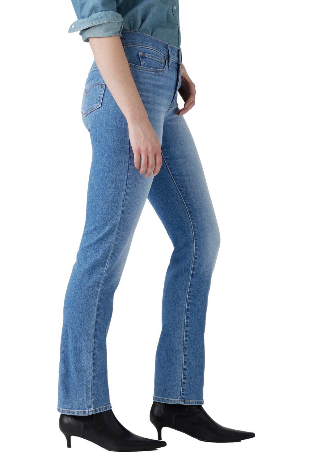 Jeans Mujer 314 Shaping Straight Azul Levis 19631-0298-1