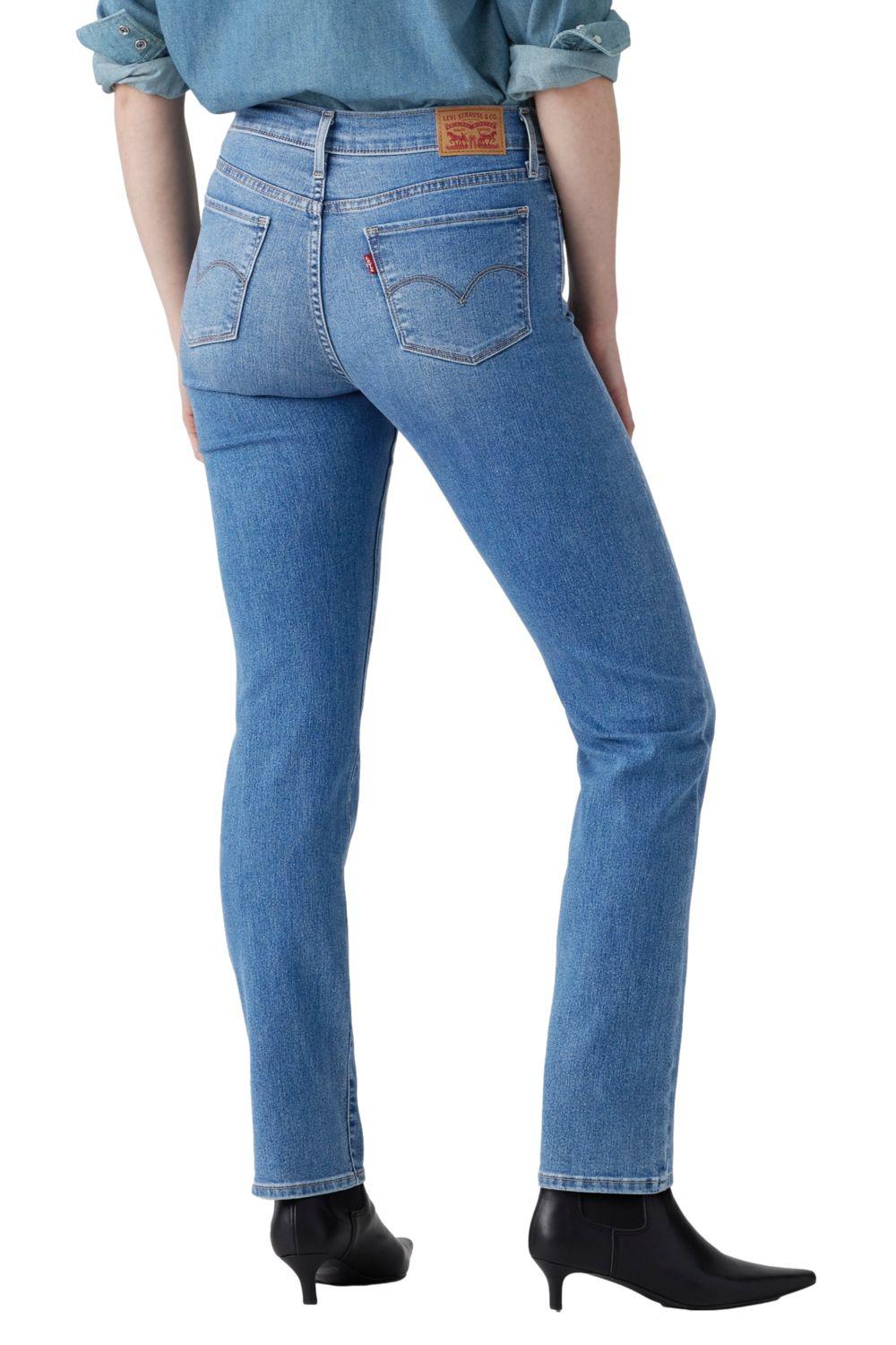 Jeans Mujer 314 Shaping Straight Azul Levis 19631-0298-2