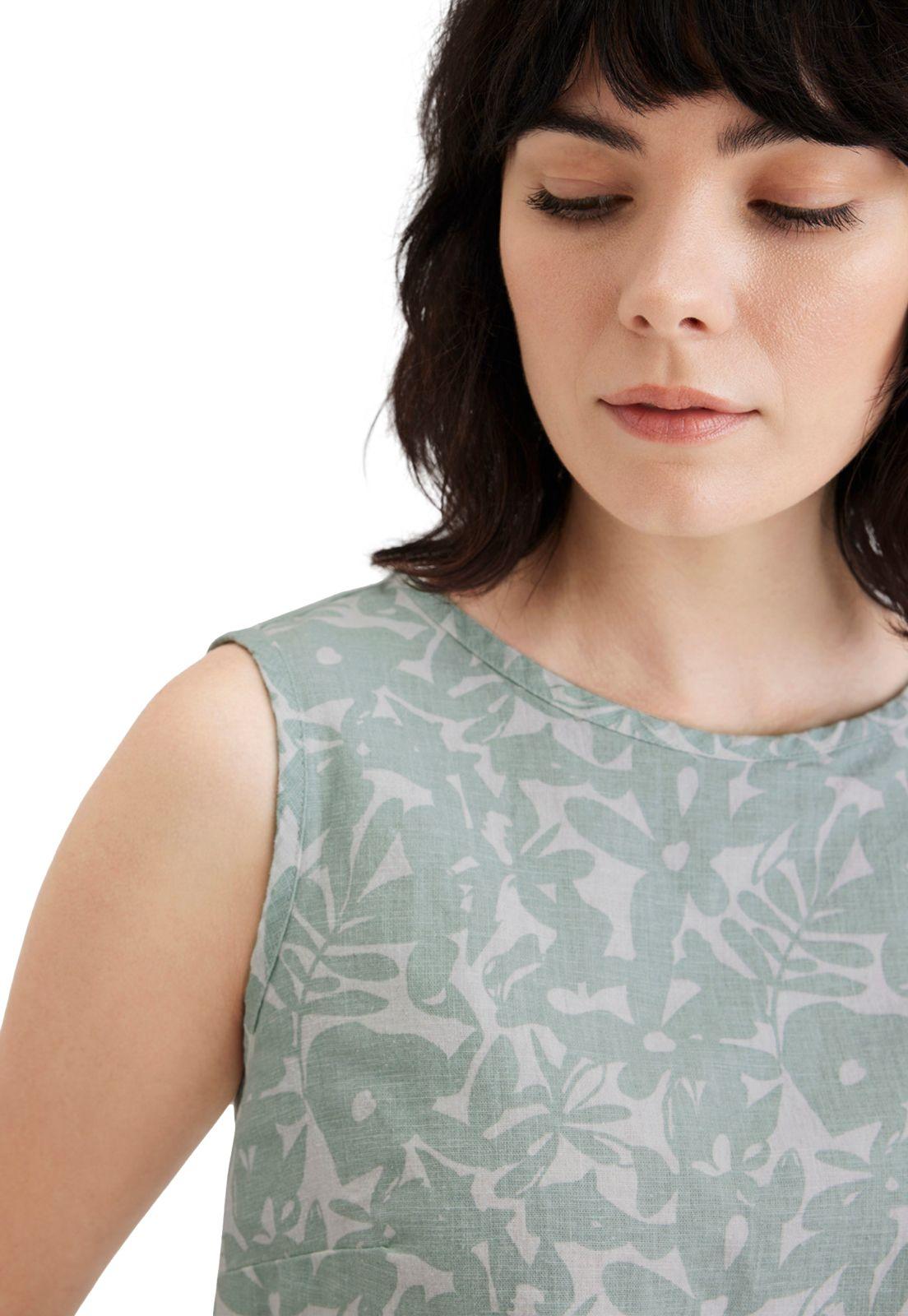 Polera Mujer Tank Button Back Slim Fit Celeste A6960-0001-2