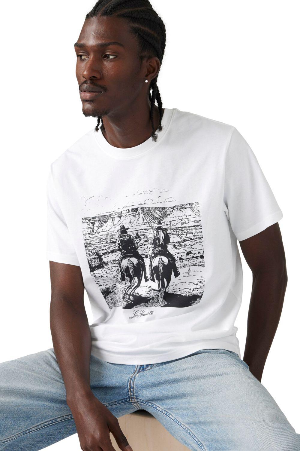 Polera Hombre Ss Relaxed Fit Tee Blanco Levis 16143-1946-2