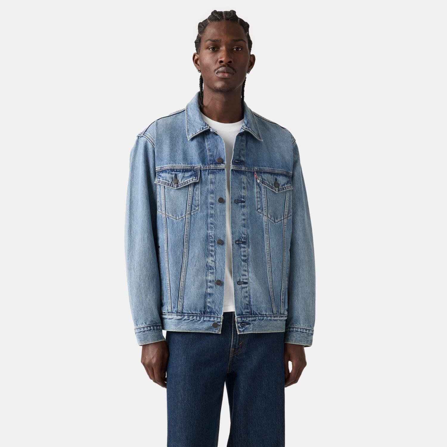 Chaqueta Hombre Relaxed Fit Trucker Azul Levis A5782-0087-0