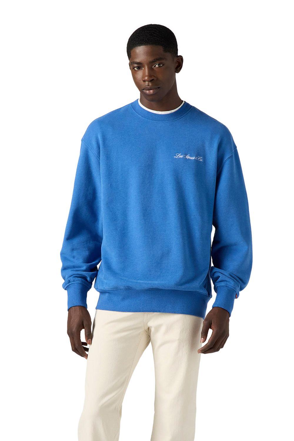 Polerón Hombre Premium Graphic Crew Azul Levis 000MS-0011-0