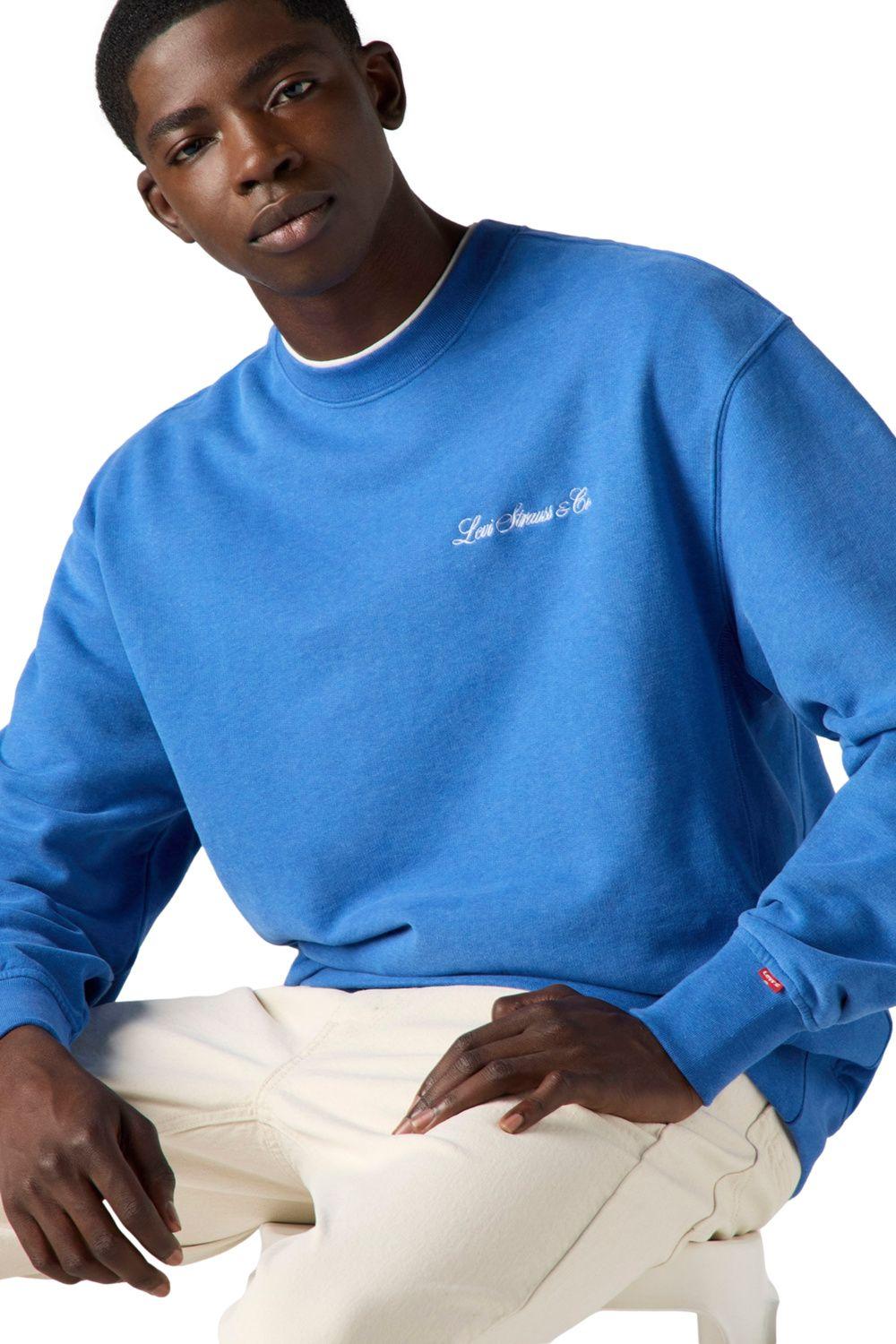 Polerón Hombre Premium Graphic Crew Azul Levis 000MS-0011-3