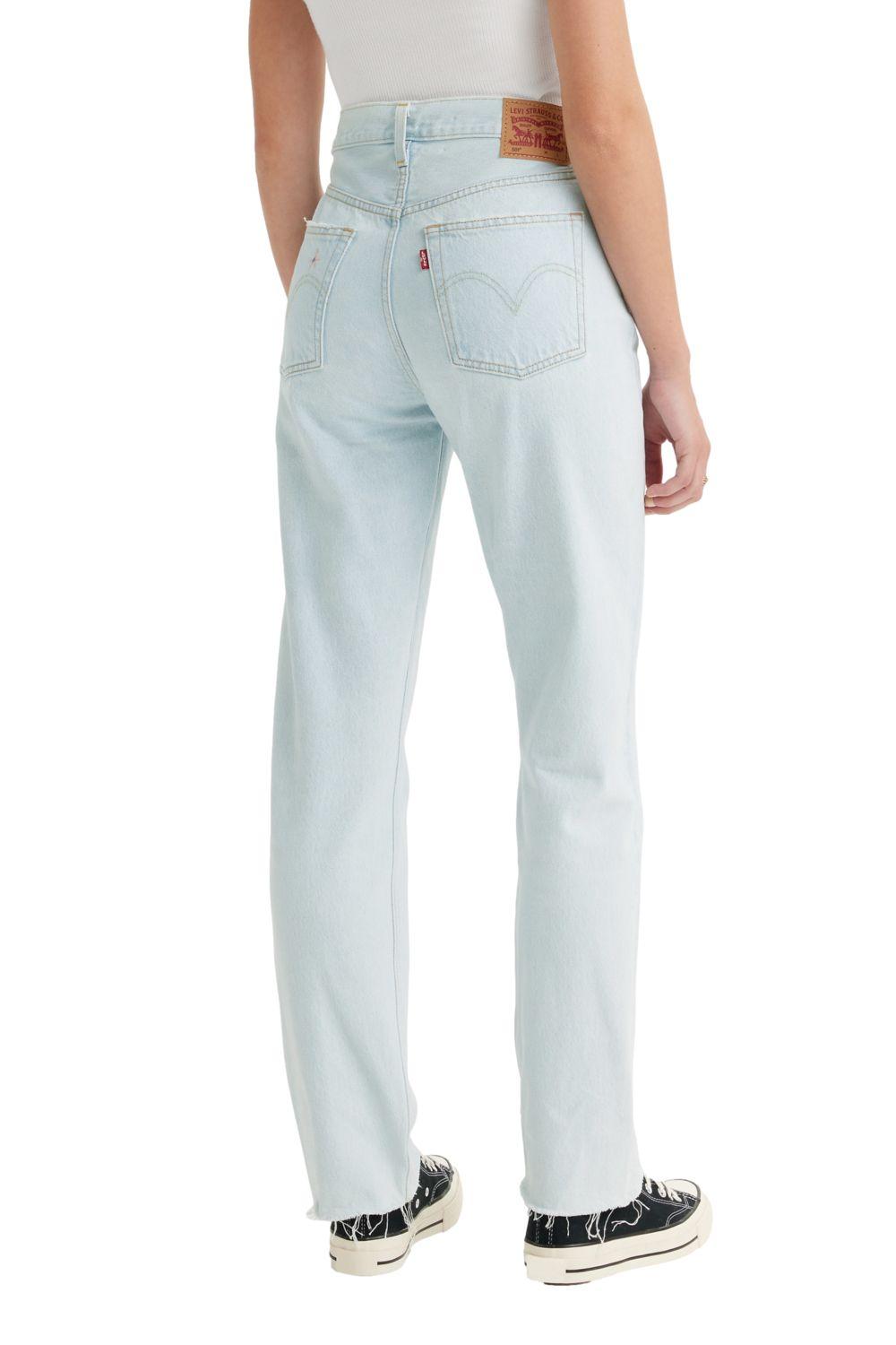 Jeans Mujer 501 Original Fit Azul Levis 12501-0520-2