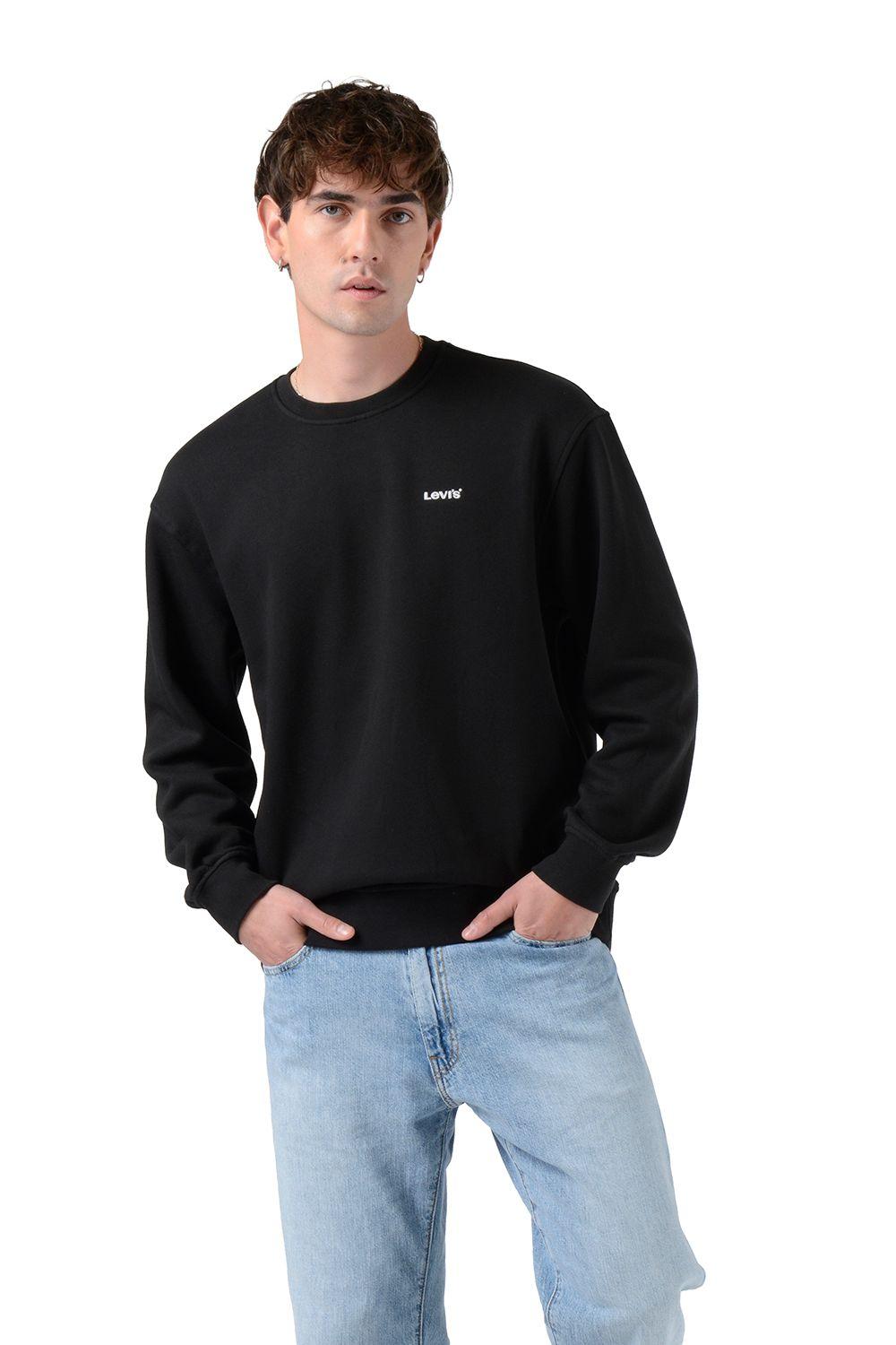 Polerón Hombre Sweats Crew Negro Levis A1572-0018-0