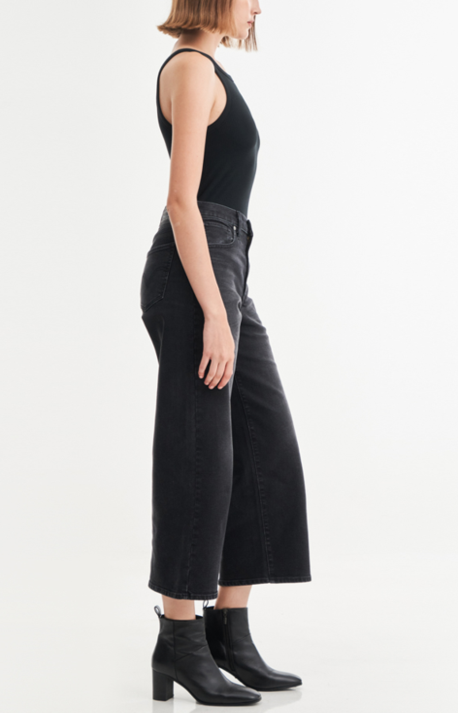 Jeans Mujer High Rise Wide Leg Negro Levis 72970-0016-2