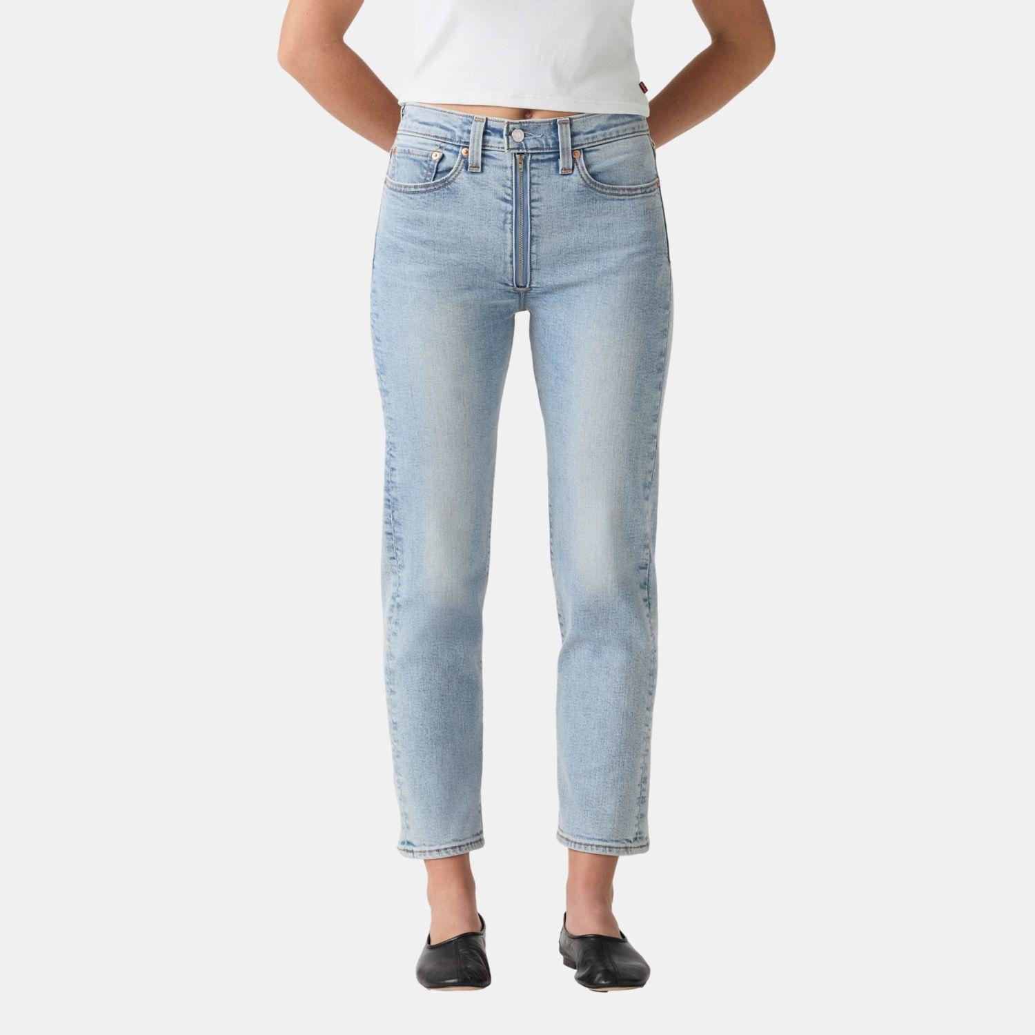 Jeans Mujer Wedgie Straight Zip Azul Levis 0084B-0001-0