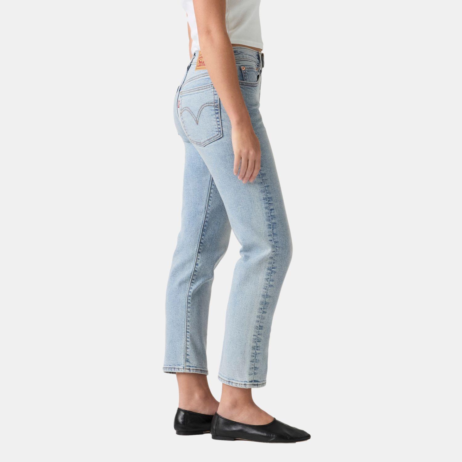Jeans Mujer Wedgie Straight Zip Azul Levis 0084B-0001-2
