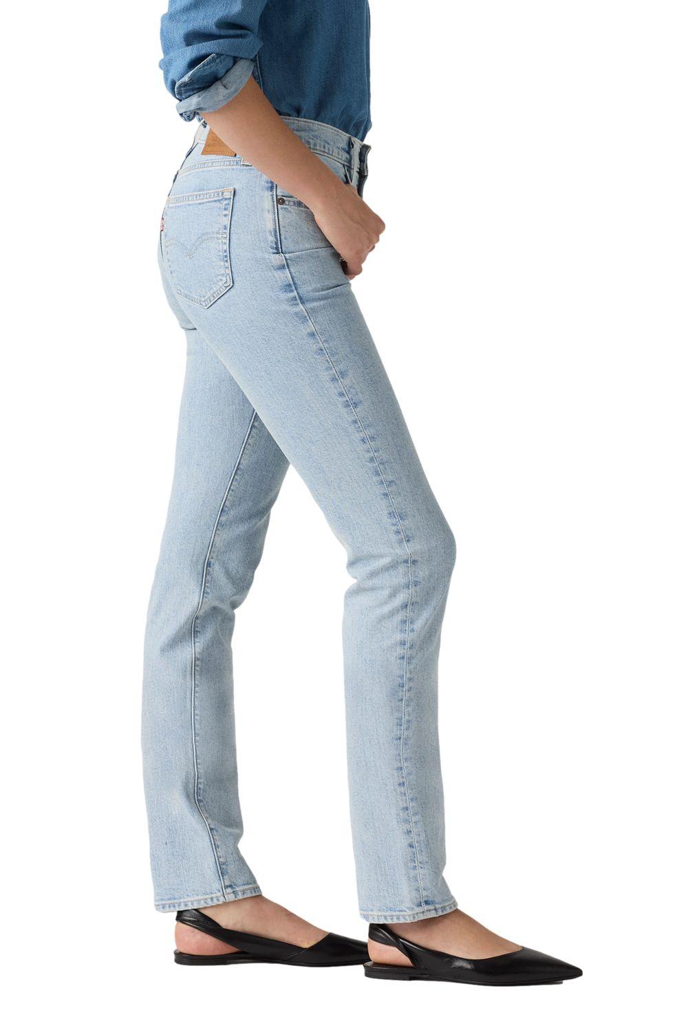 Jeans Mujer 724 High Rise Straight Celeste Levis 18883-0395-1
