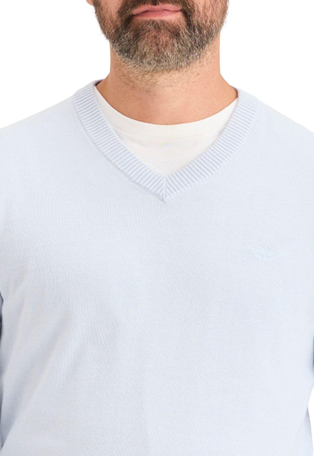 Sweater Hombre V-Neck Regular Fit Celeste 000XZ-0002-1