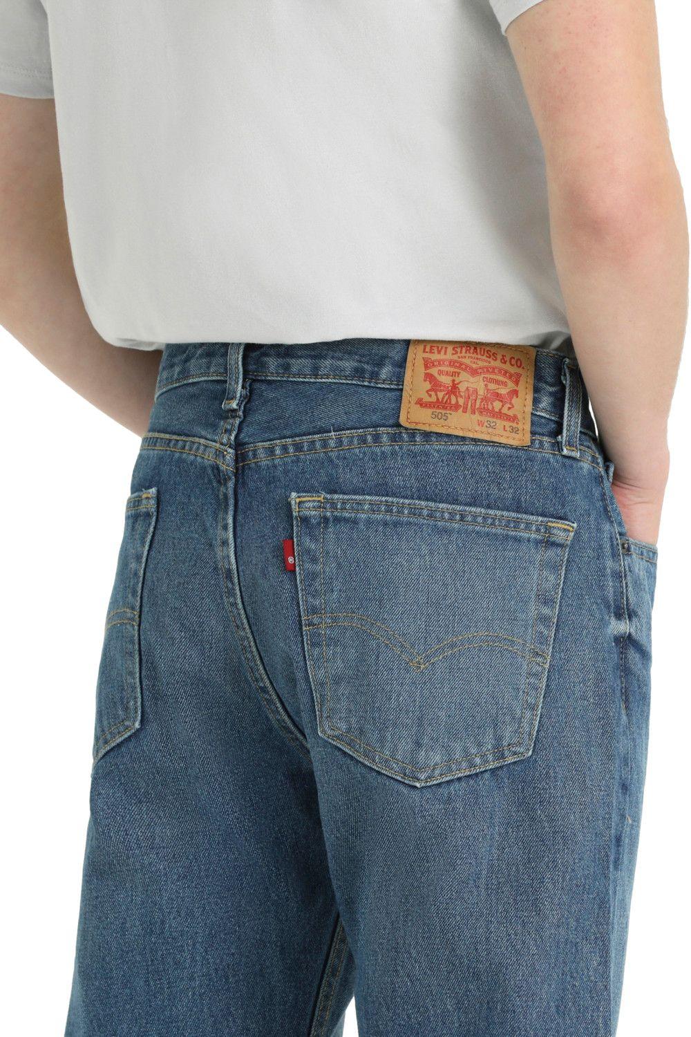Jeans Hombre 505 Regular Azul Levis 00505-2951-3