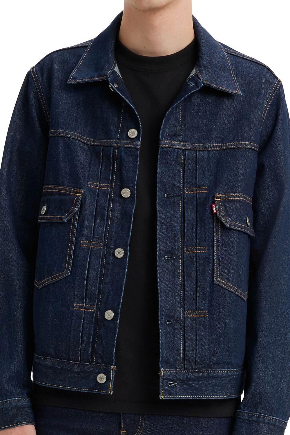 Chaqueta Hombre Relaxed Fit Type 2 Trucker Azul Levis A7632-0000-2