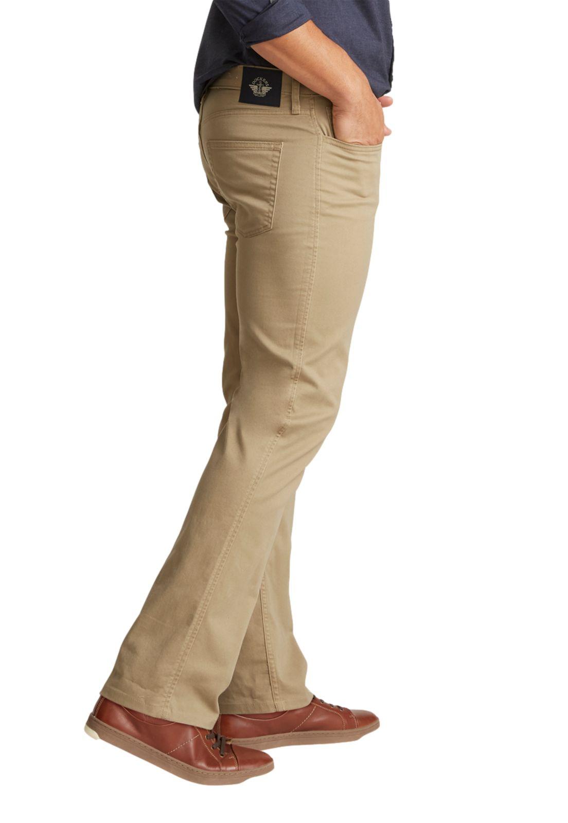 Pantalón Casual Jean Cut Straight Fit Khaki 56790-0001-1