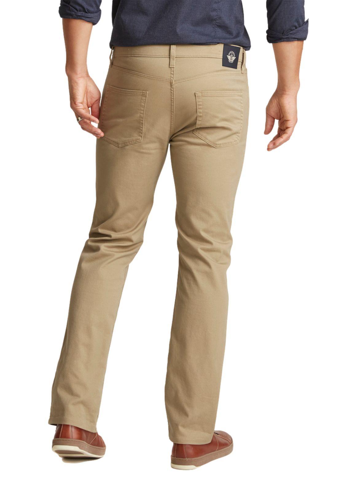 Pantalón Casual Jean Cut Straight Fit Khaki 56790-0001-2