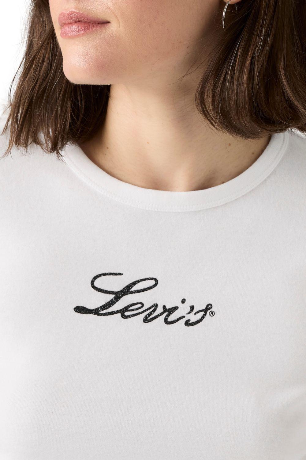 Polera Mujer Graphic Rickie Tee Blanco Levis 17944-0110-3