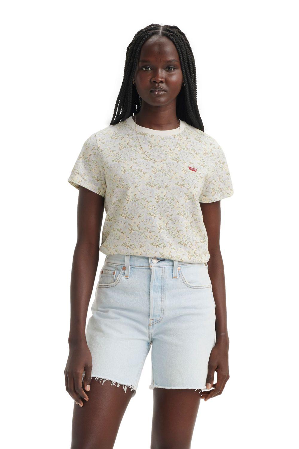 Polera Mujer Regular Fit Blanco Levis 39185-0344-0
