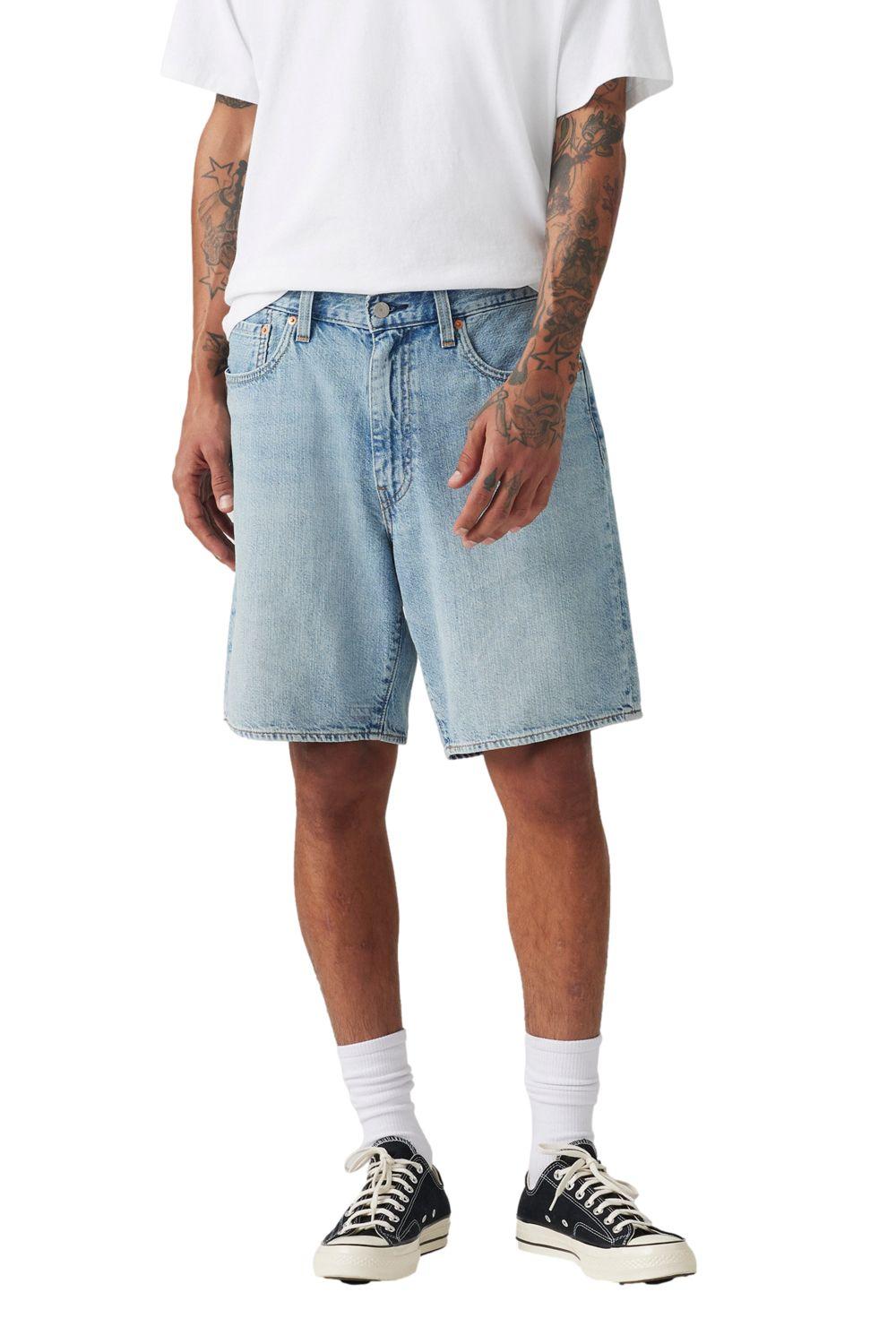 Shorts Hombre 468 Loose Celeste Levis A8461-0012-0