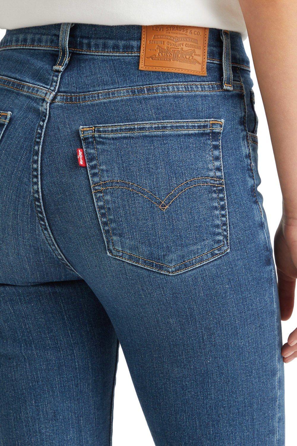 Jeans Mujer 724 High Rise Straight Azul Levis 18883-0204-3