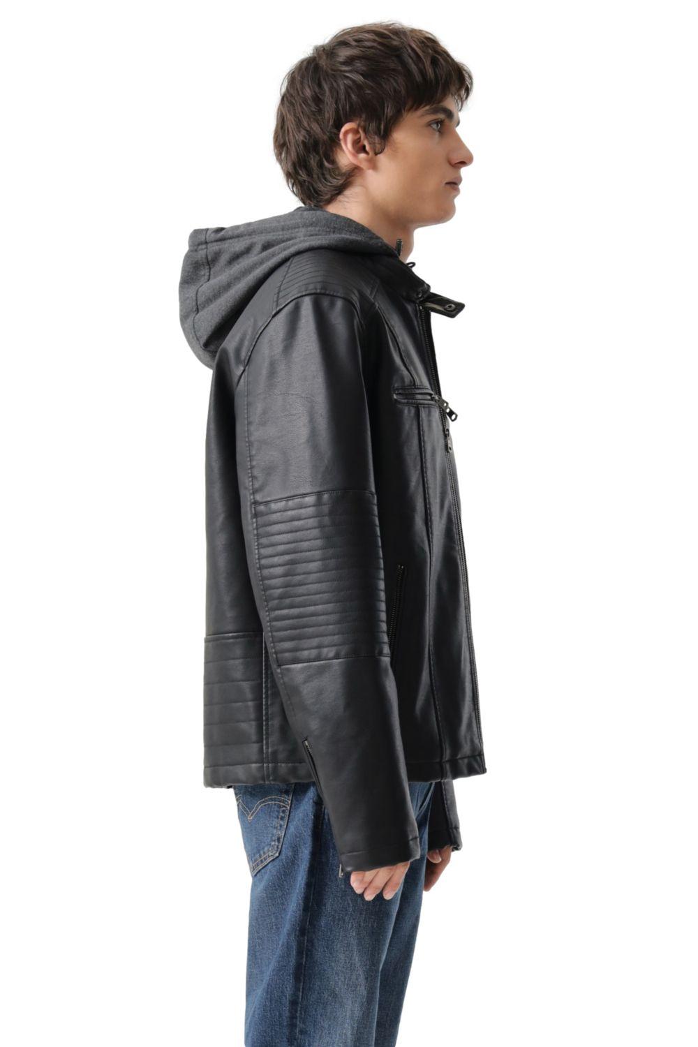 Chaqueta Hombre Cut Racer W/ Hood Negro Levis 59491-0563-2