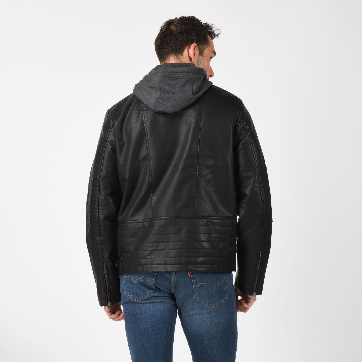 Chaqueta Hombre Cut Racer W/ Hood Negro Levis 59491-0563-2
