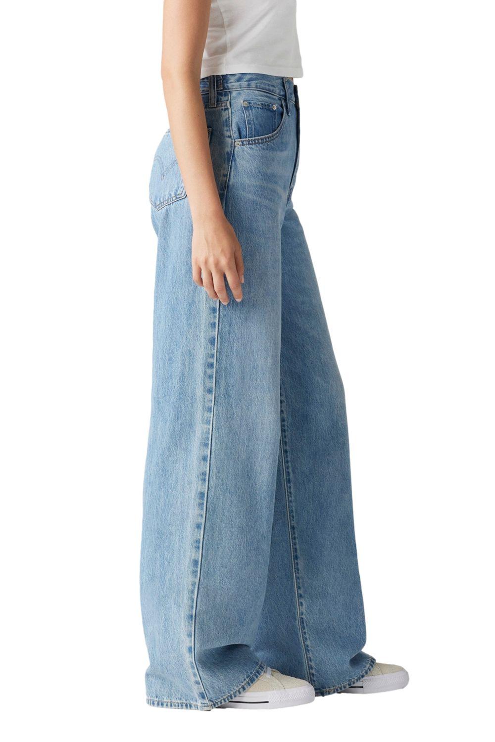 Jeans Mujer Cinch Baggy Celeste Levis 001UP-0000-1