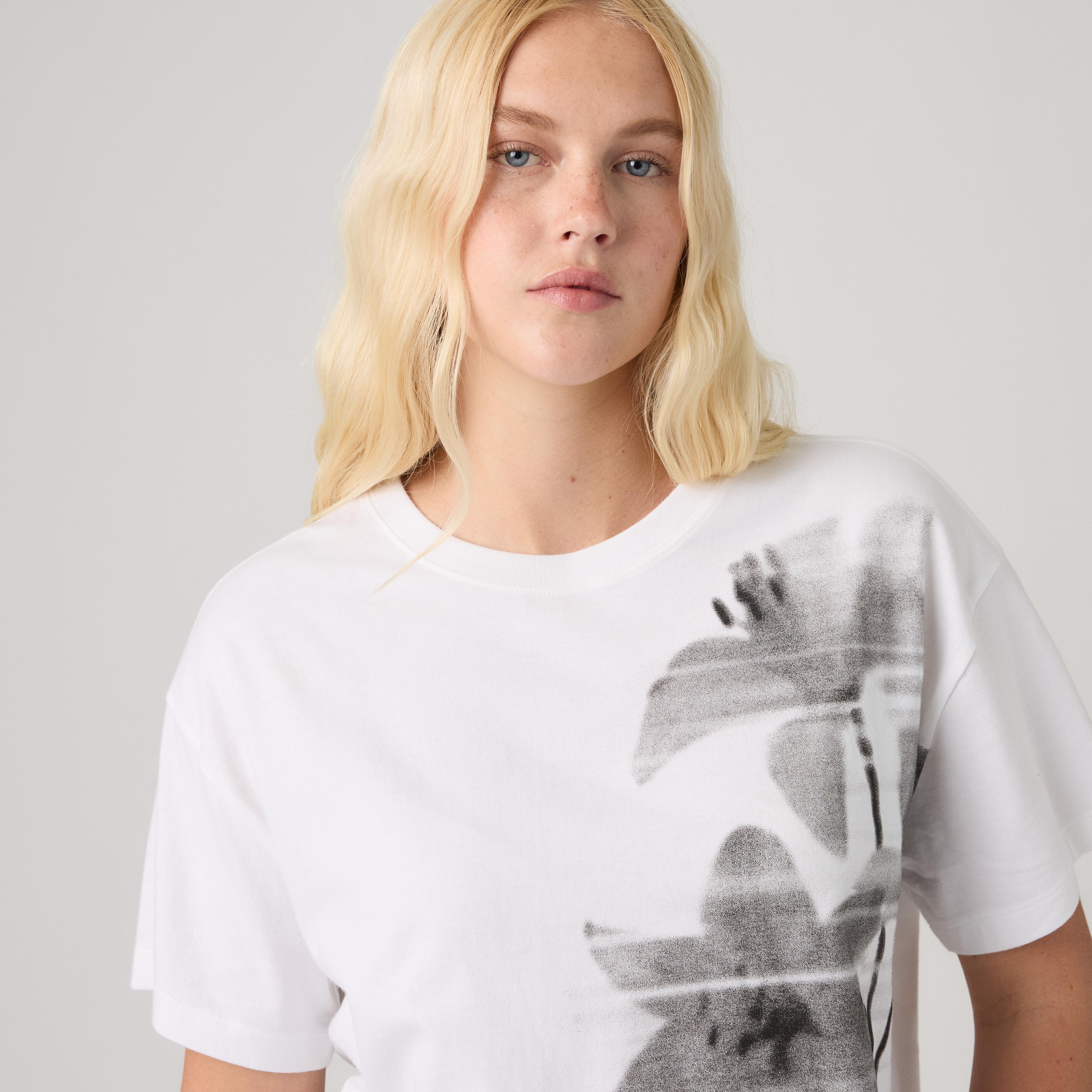 Polera Mujer GR Anyday Tee Blanco Levis 005HP-0017-3