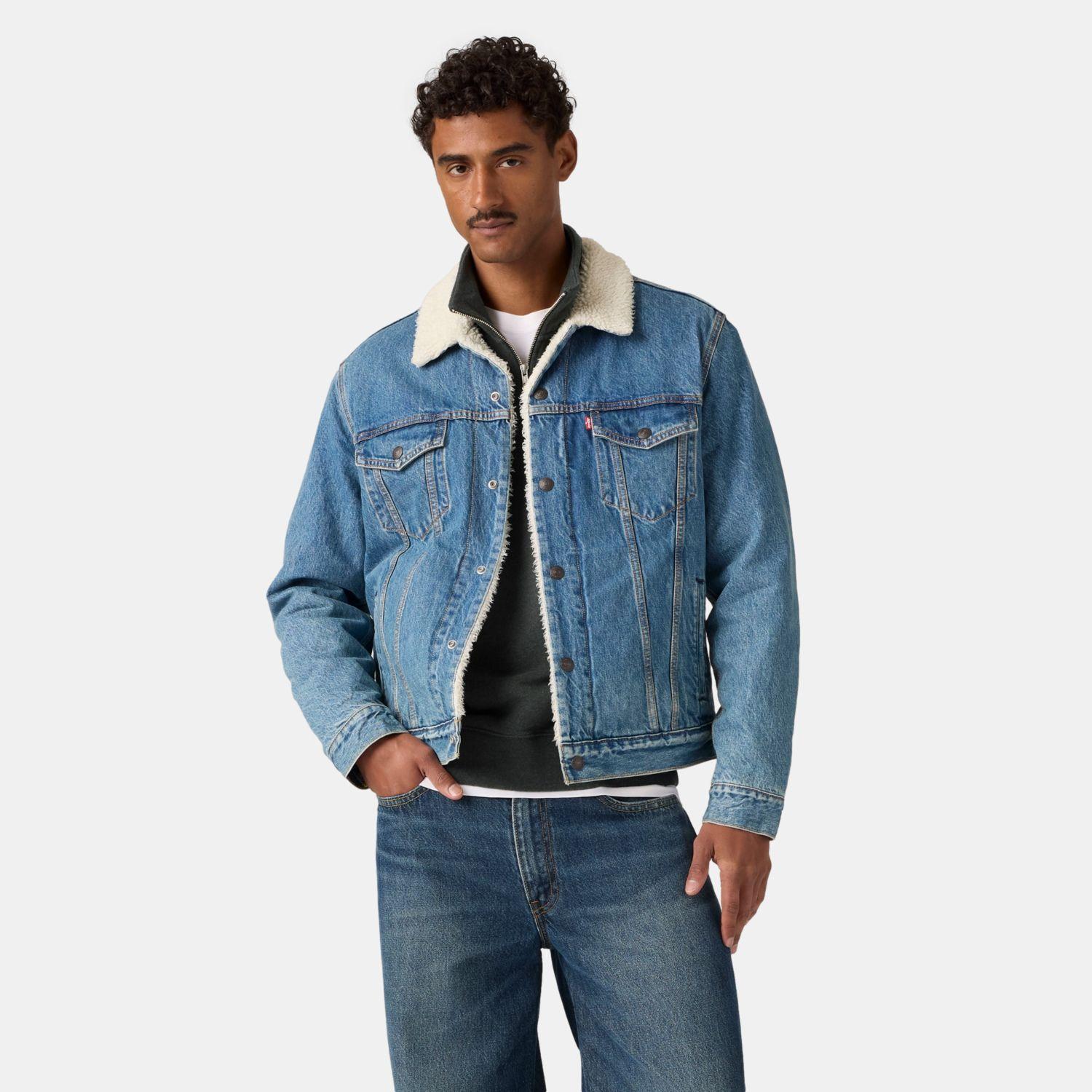 Chaqueta Hombre Type 3 Sherpa Trucker Azul Levis 16365-0346-0