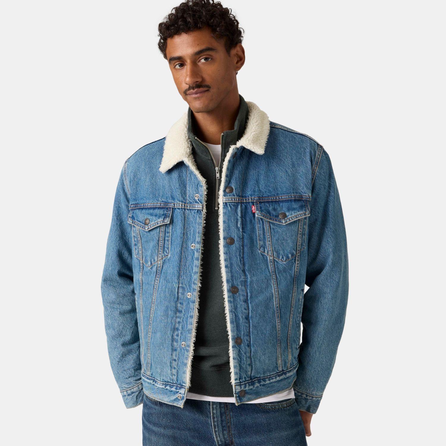 Chaqueta Hombre Type 3 Sherpa Trucker Azul Levis 16365-0346-2