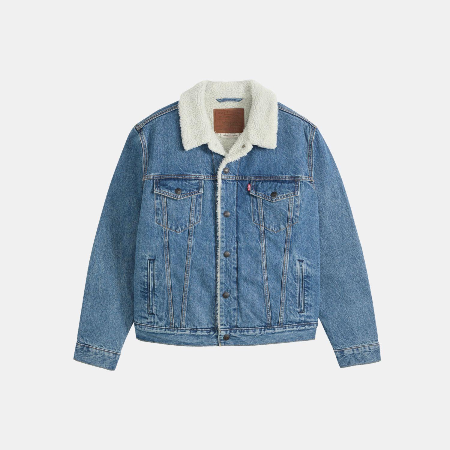 Chaqueta Hombre Type 3 Sherpa Trucker Azul Levis 16365-0346-4
