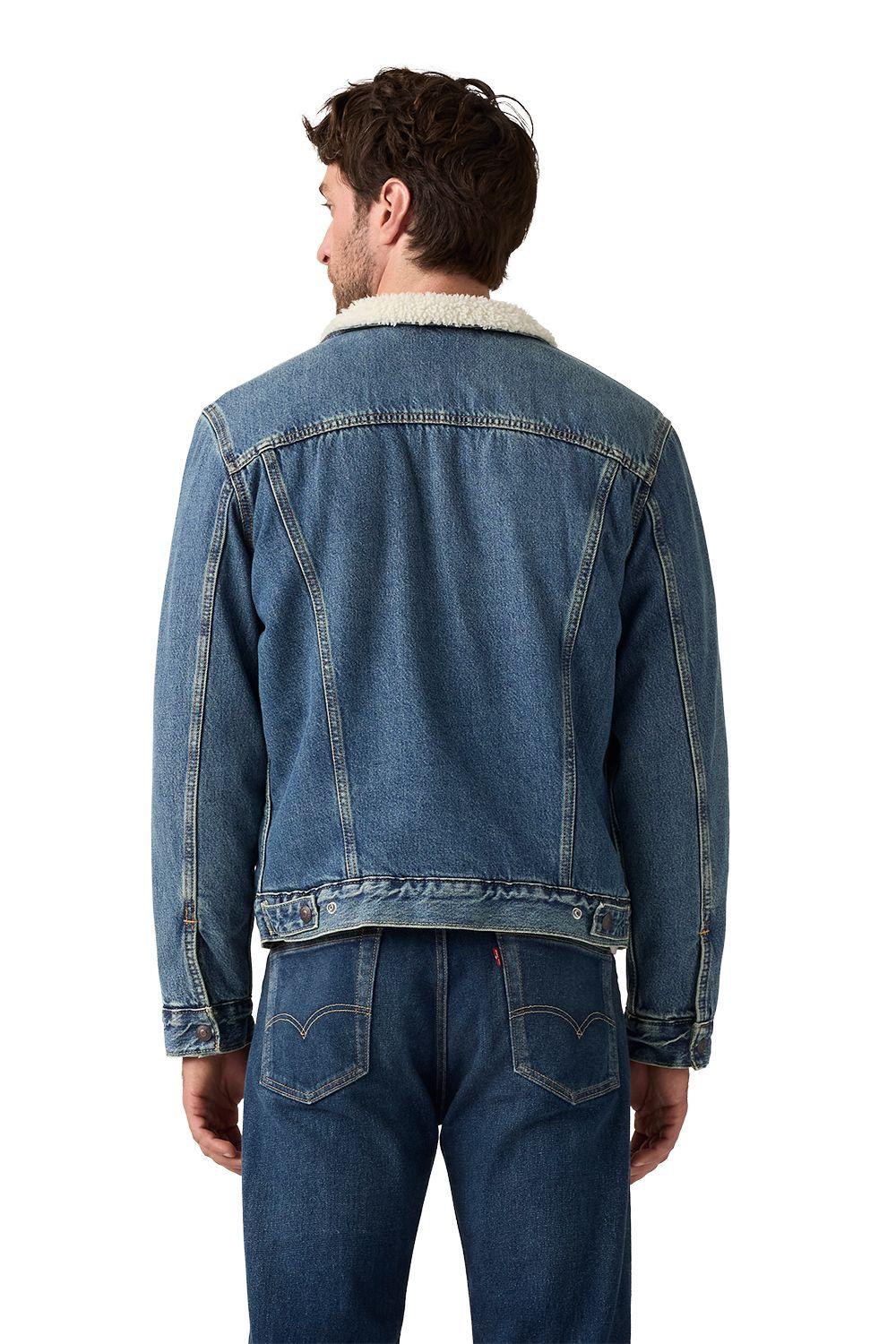 Chaqueta Hombre Type 3 Sherpa Trucker Azul Levis 16365-0292-1