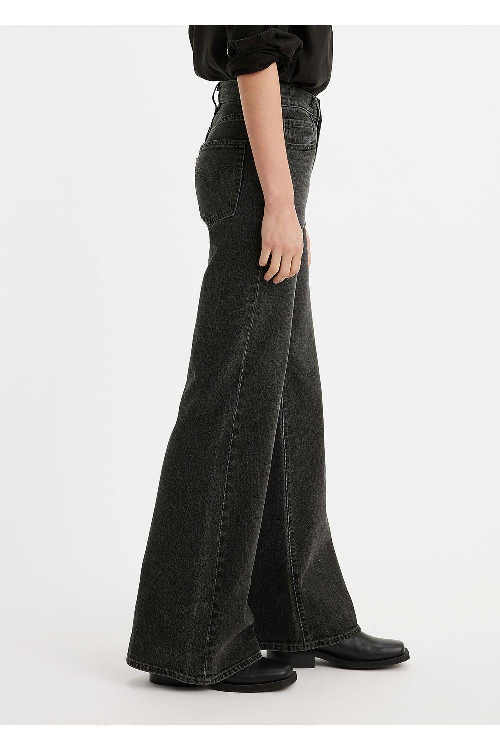 Jeans Mujer Ribcage Bells Negro Levis A7503-0007-1